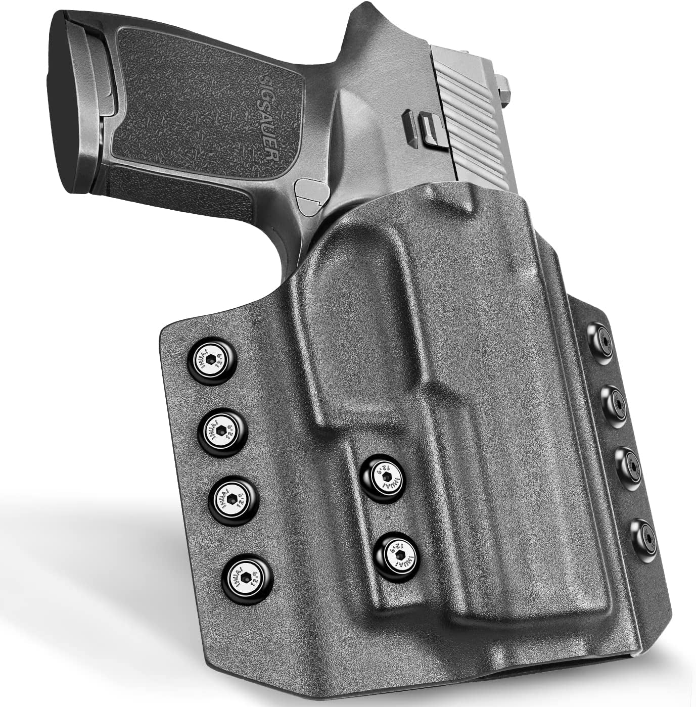 OWB Kydex Holster for Glock, M&P, CZ, P320 - Adjustable Retention - Right Hand - Peak Performance Outfitters