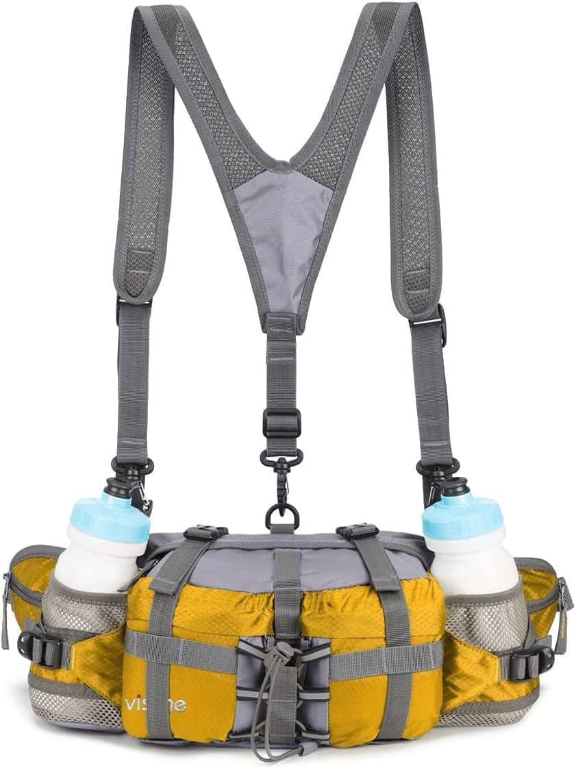 Outdoor Waist Bag with Water Bottle Holders for Hiking and Fishing - Peak Performance Outfitters