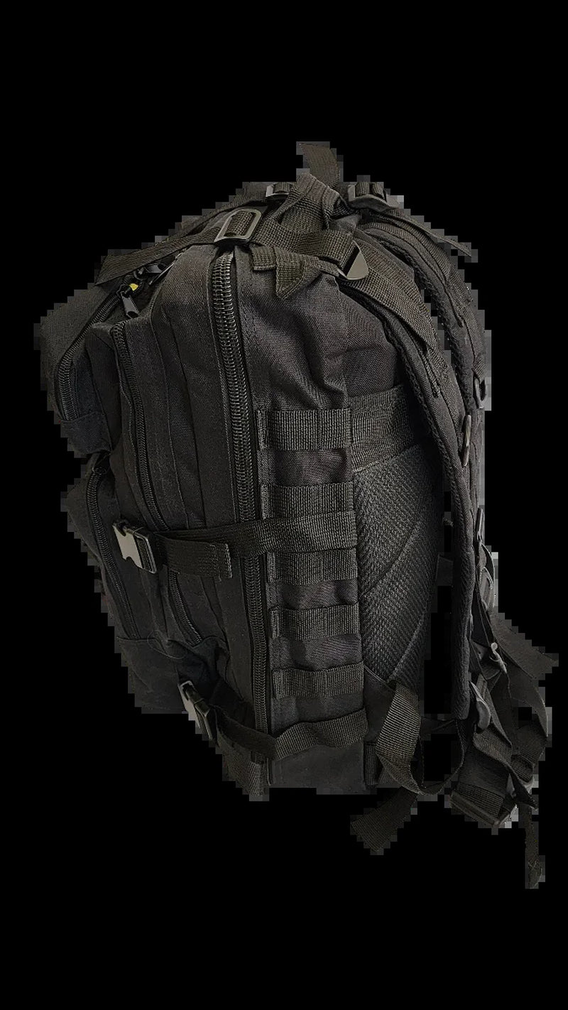 35L Bug Out Bag Backpack with Ultimate Survival and Medical Kit - Black - Peak Performance Outfitters