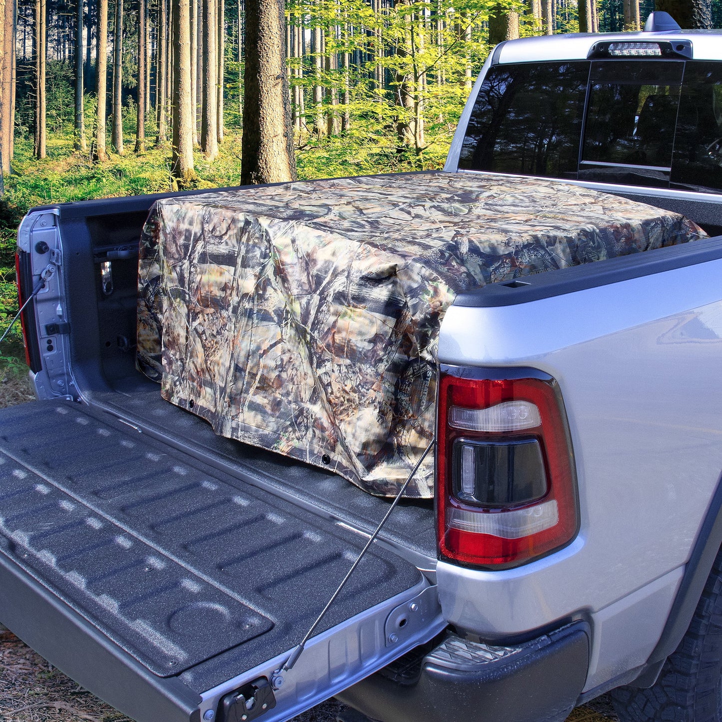 Durable Weather-Resistant All-Purpose Camouflage Tarp 8' x 6' - Peak Performance Outfitters