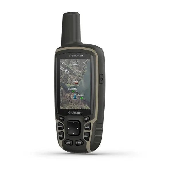 Garmin 010-02258-10 GPSMAP 64Sx, Handheld GPS with Altimeter and Compass, Preloaded with - Peak Performance Outfitters